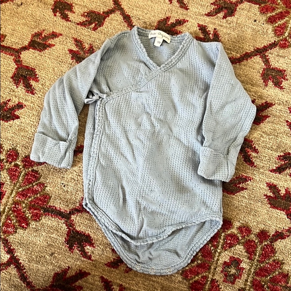 Bebe Organic wrap onesie